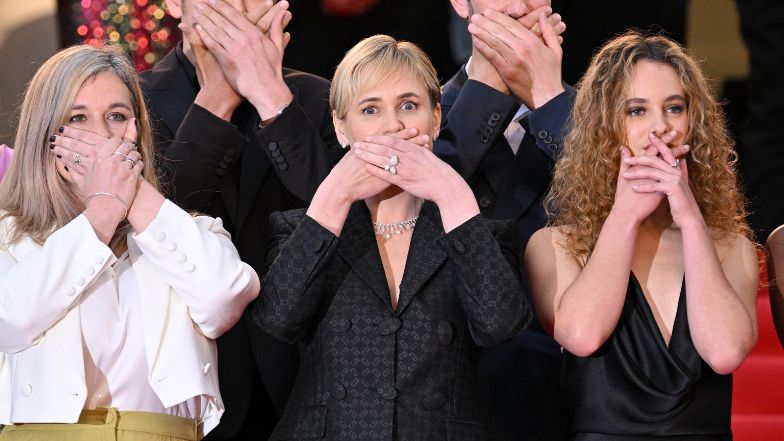 Judith Godrèche's silent protest sends powerful message at cannes