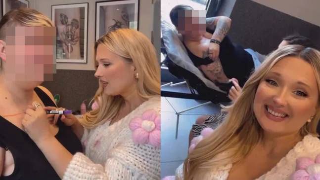 Fanka Gosi Andrzejewicz wytatuowała sobie jej autograf. Piosenkarka poszła z nią do salonu tatuażu. Fajna pamiątka?