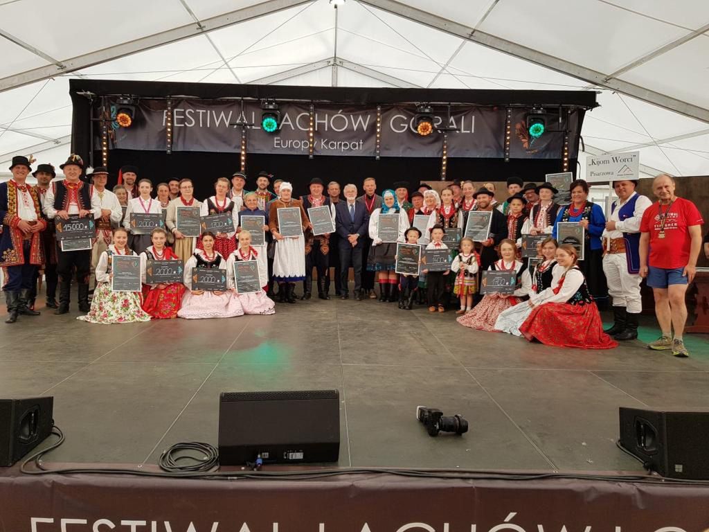 Zwycięzcy Festiwalu Lachów i Górali. fot. Sądeczanin ES
