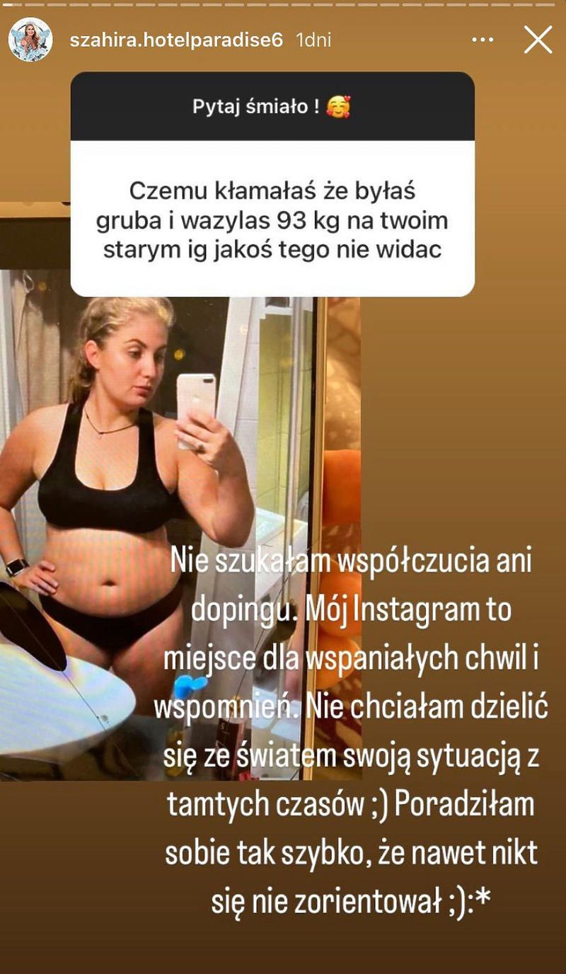 Szahira z "Hotelu Paradise" komentuje swoją metamorfozę