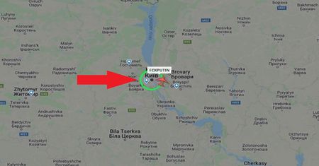 An-225 Mrija "pojawił się" nad Kijowem. Miał przesłanie dla Putina
