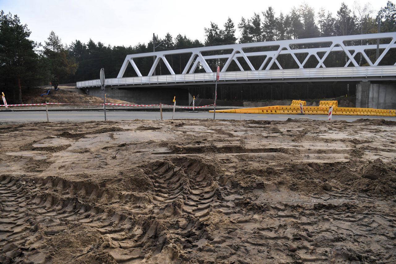 Ludzkie koś znalezione na placu budowy