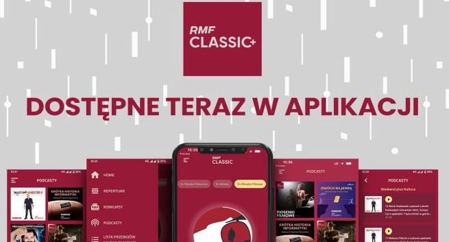Nowa wersja aplikacji RMF Classic z dostępem do platformy RMF Classic+