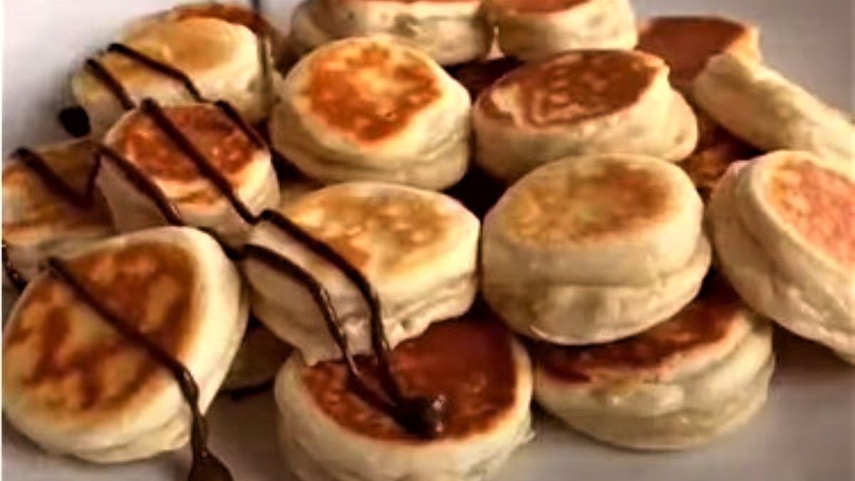 Przepis na mini pancakes z banana 