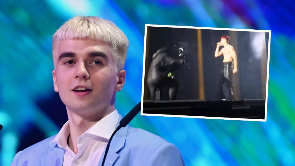 Operator spadł ze sceny na koncercie. Komentuję reakcję Maty