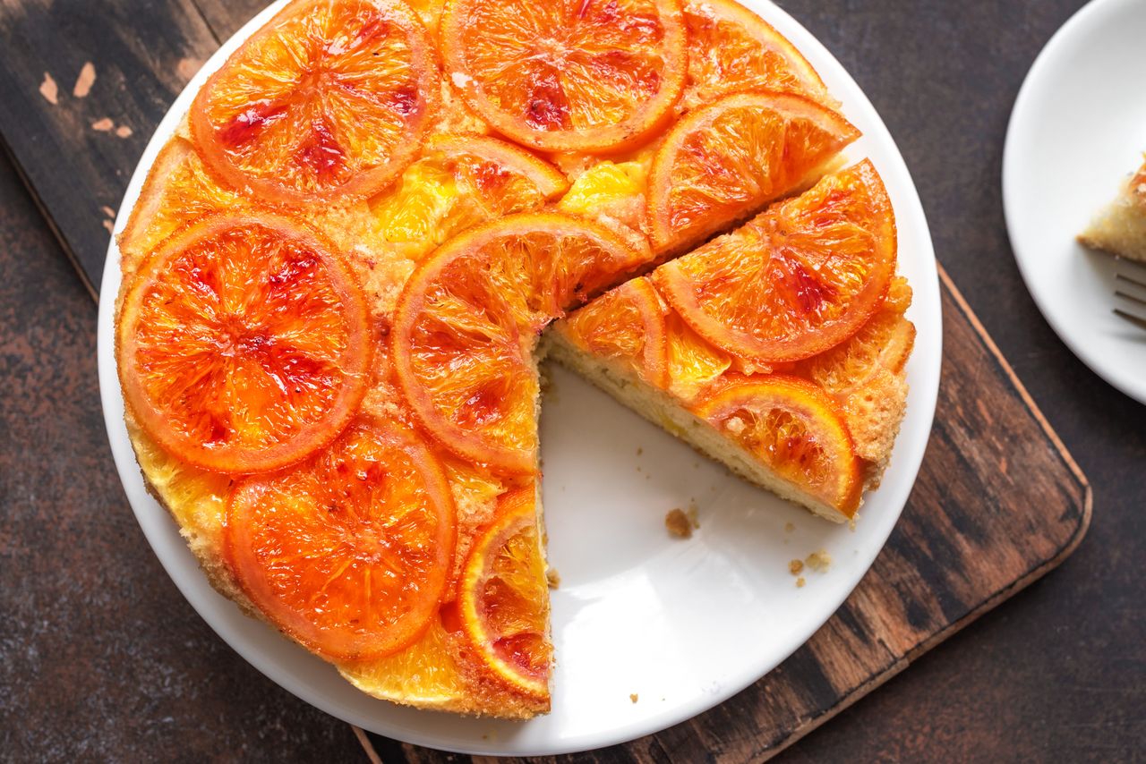 Winter citrus delight: The irresistible upside-down orange cake