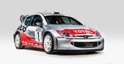 Rajdowy Peugeot 206 WRC z 2001 roku na sprzedaż. Jeździł nim Marcus Grönholm