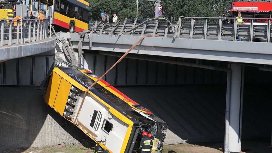 Wypadek autobusu