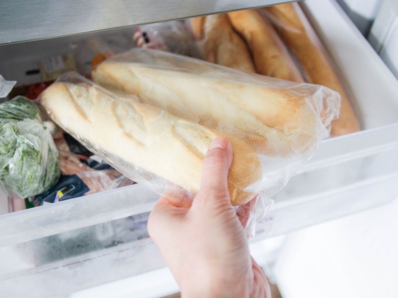 Freezing bread. A common mistake many make