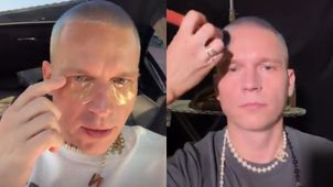 Bart Pniewski zafundował sobie makijaż. Boi się najazdu rozkochanych Polek. "Zabierzcie im telefony"