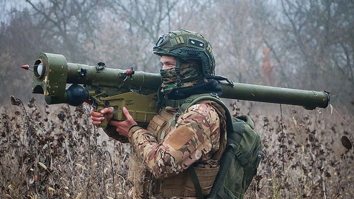 Żołnierz z zestawem Igła, zdjęcie poglądowe