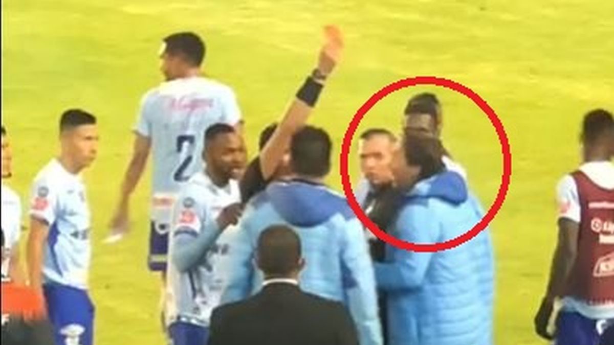 Skandal na boisku w Ekwadorze