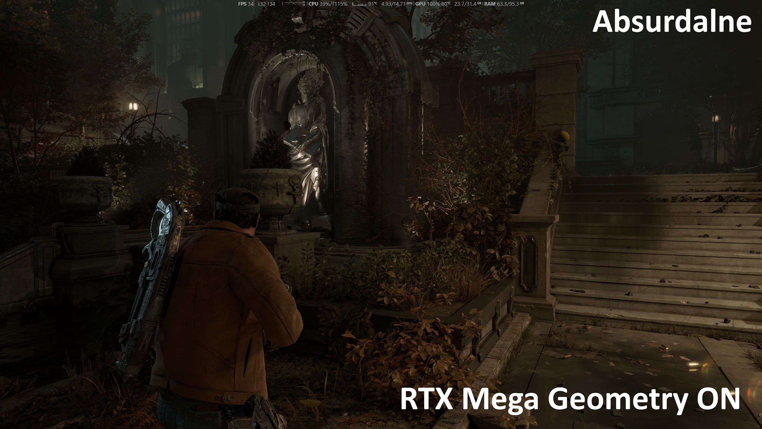 Gears of War: E-Day - ust. Absurdalne z RTX Geometry