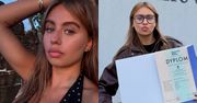 Oliwia Bieniuk z dumą ogłosiła koniec studiów. Inspiracją była dla niej mama