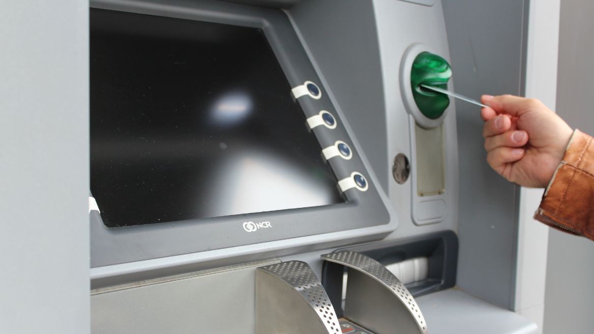 bankomat, karta 