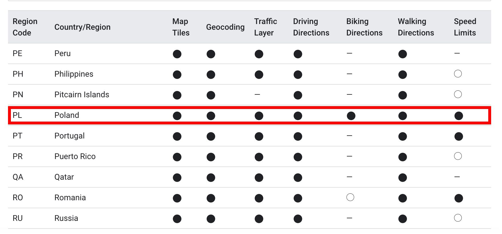 Polska na szczycie rankingu Map Google. Mamy jedne z najlepszych map na świecie 2