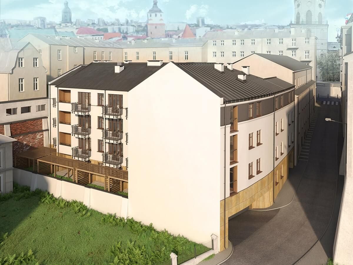 Wizualizacja apartamentowca przy ul. Żmigród 3 w Lublinie