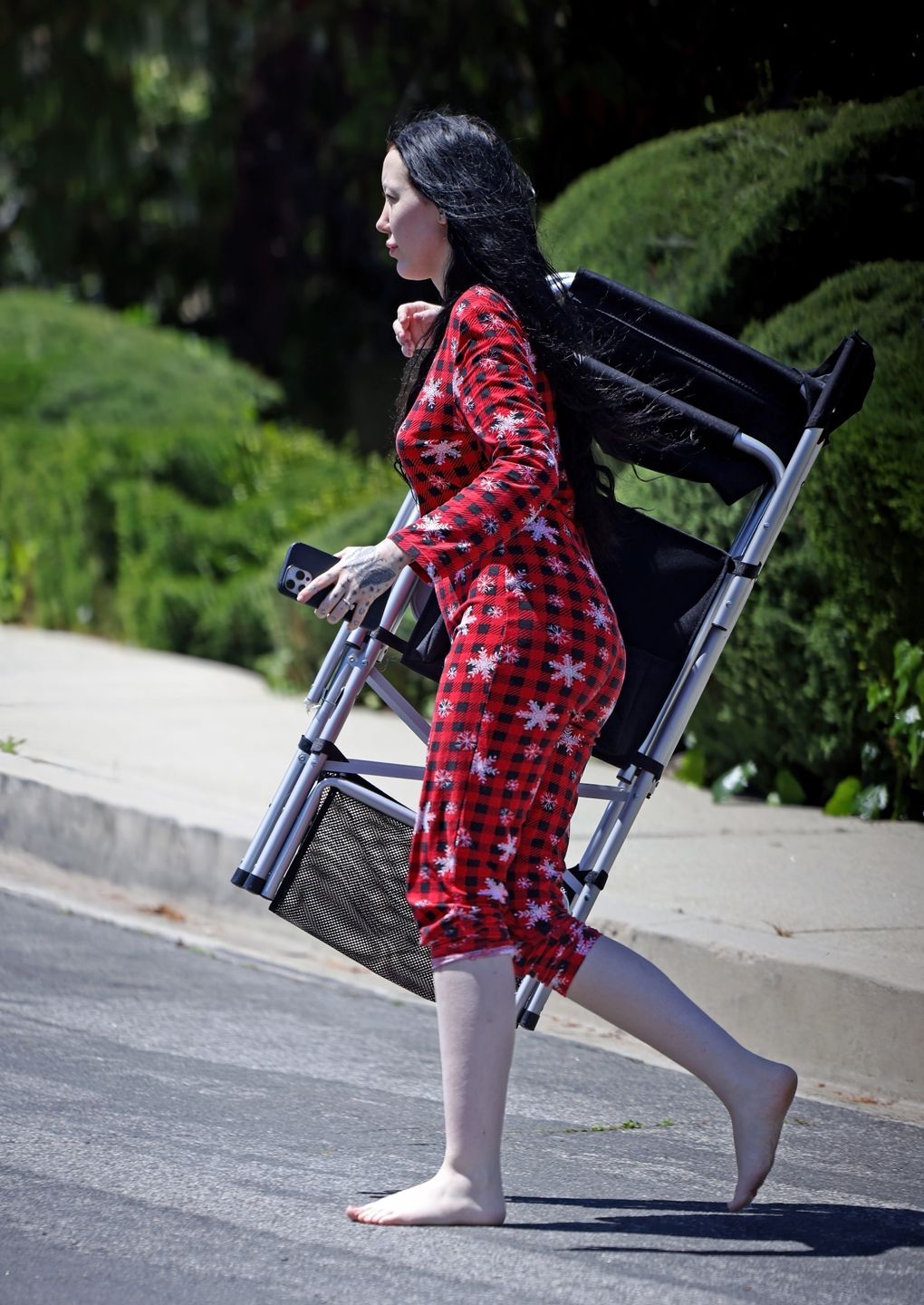 Noah Cyrus w świątecznej piżamce