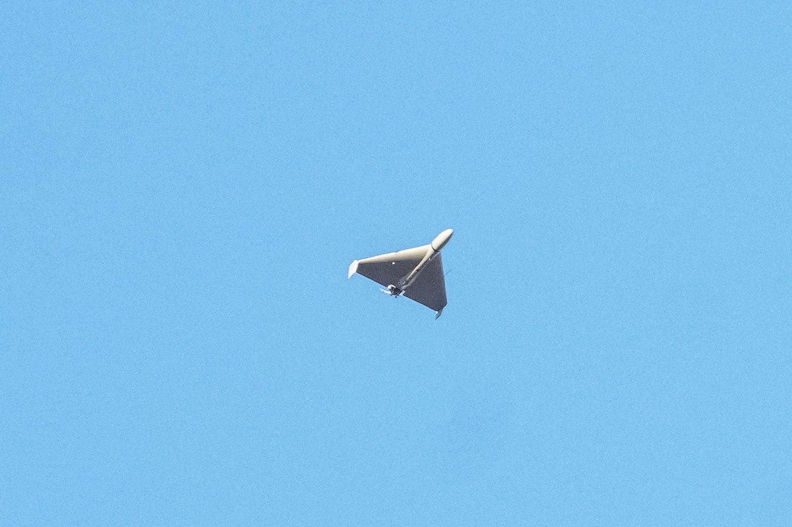 Russian drone strike in Kyiv
A Russian drone is seen during a Russian drone strike, which local authorities consider to be Iranian made unmanned aerial vehicles (UAVs) Shahed-136, amid Russia's attack on Ukraine, in Kyiv, Ukraine October 17, 2022,Image: 731214549, License: Rights-managed, Restrictions: , Model Release: no, Credit line: STRINGER / Reuters / Forum
STRINGER / Reuters / Forum
war, category_code_europ, category_code_war