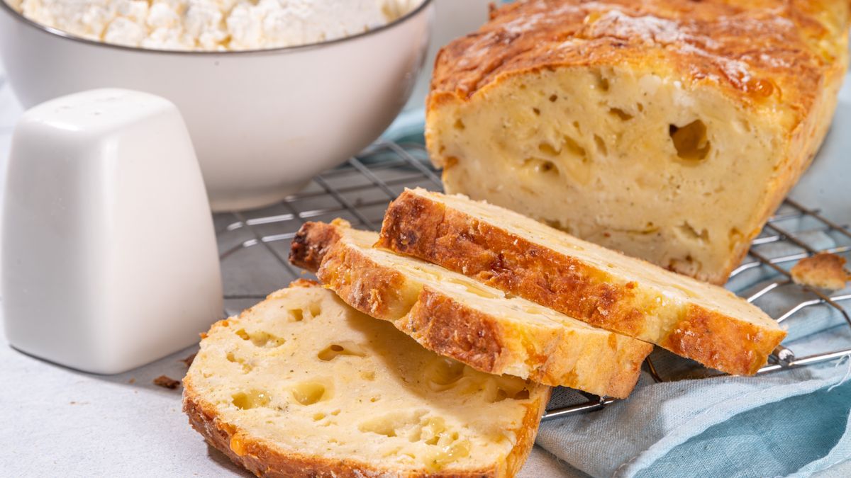 Ten chleb twarogowy upieczesz bez grama mąki