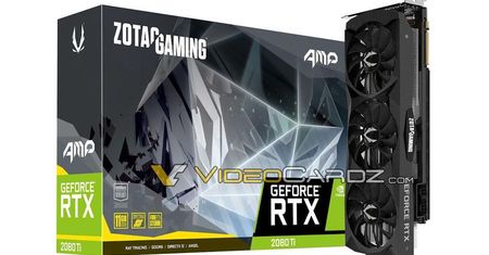 Zotac też szykuje niereferencyjne wersje kart GeForce RTX 2080 i RTX 2080 Ti