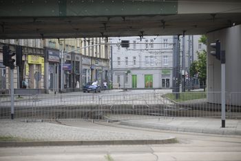 Na rynku w Chorzowie cisza. Efekt zamkniętej estakady?