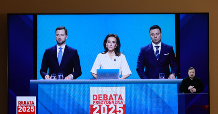 Afera na debacie z prowadzącą z TVP. "To było nie na miejscu"