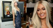 Opalona Paris Hilton pręży się przy butelce koniaku...