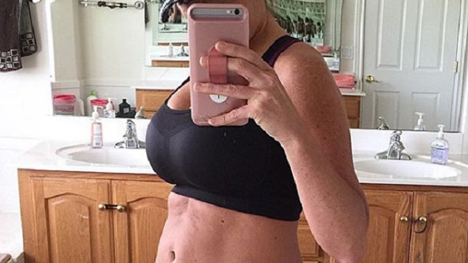 Jocelyn po urodzeniu ósmego dziecka 