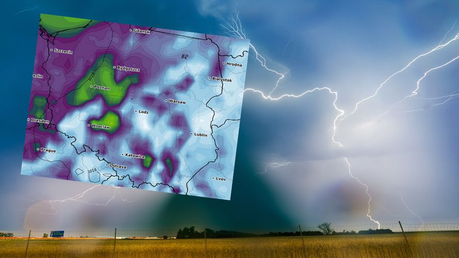 Uwaga na burze z gradem i wichury. IMGW alarmuje
