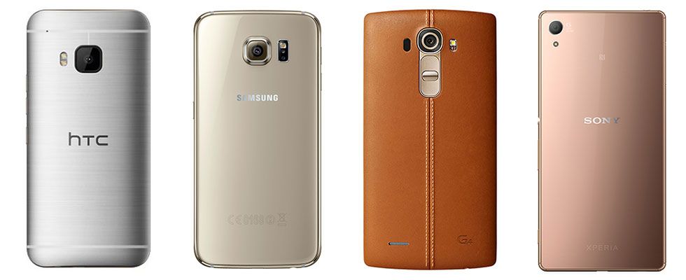 HTC One M9 vs Samsung Galaxy S6 vs Sony Xperia Z3+ vs LG G4 - który jest najlepszy? 2