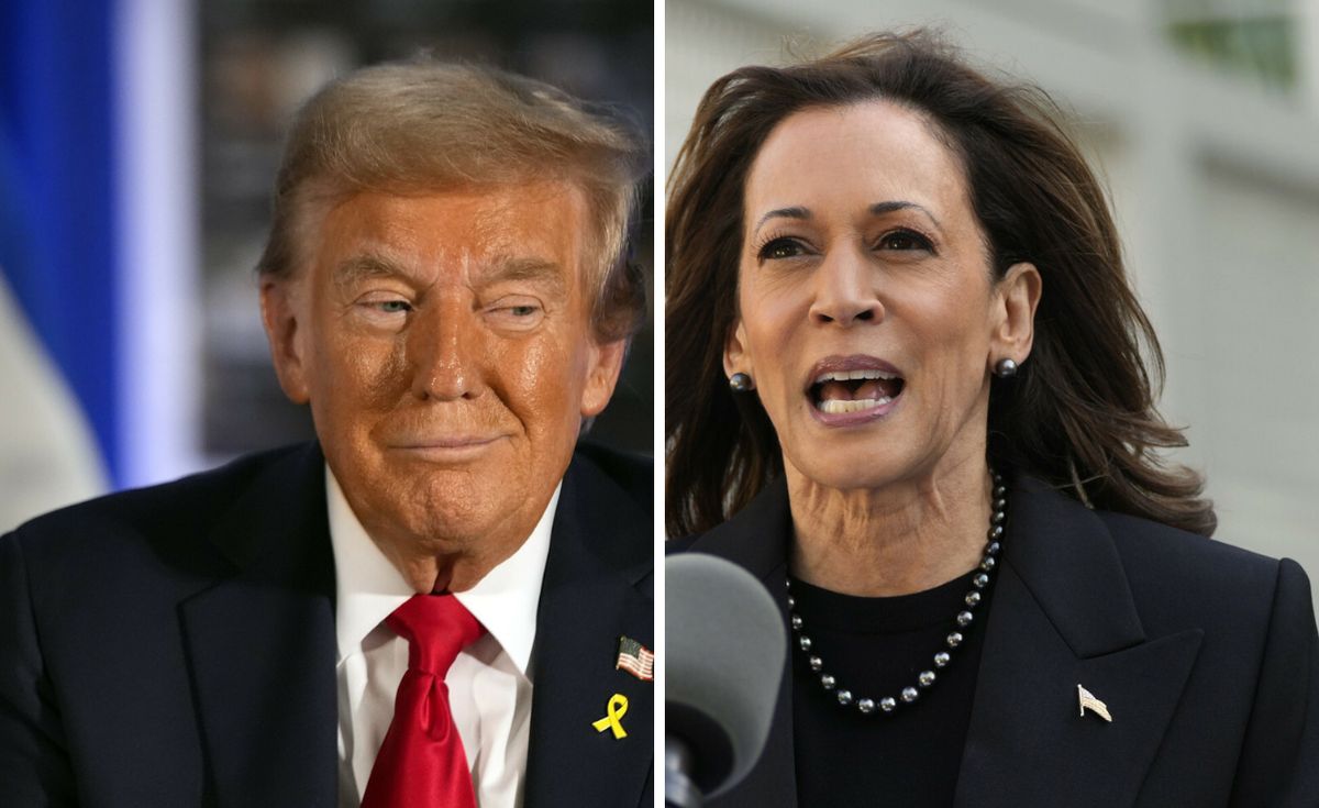 wybory prezydenckie usa, Donald Trump, Kamala Harris, sondaż Harris czy Trump? Polacy wskazali swojego faworyta