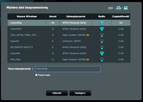 Wydajna sieć Wi-Fi