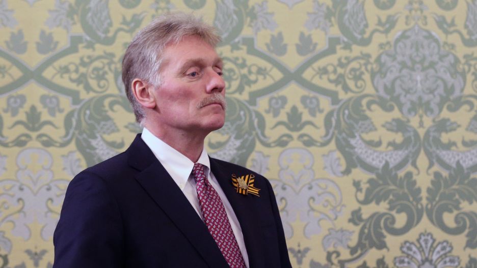 MOSCOW, RUSSIA - MAY 9 (RUSSIA OUT) Russian Presidential Press Secretary Dmitry Peskov seen after the Victory Day parade at Red Square, May 9, 2024, in Moscow, Russia. The Victory Day Red Square Military Parade gathered 9000 military personnel, including about 1000 participants of the military invasion of Ukraine, and 75 vehicles. (Photo by Contributor/Getty Images)