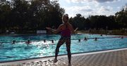 Darmowe zajęcia aqua aerobiku na pływalni letniej w Parku Kasprowicza