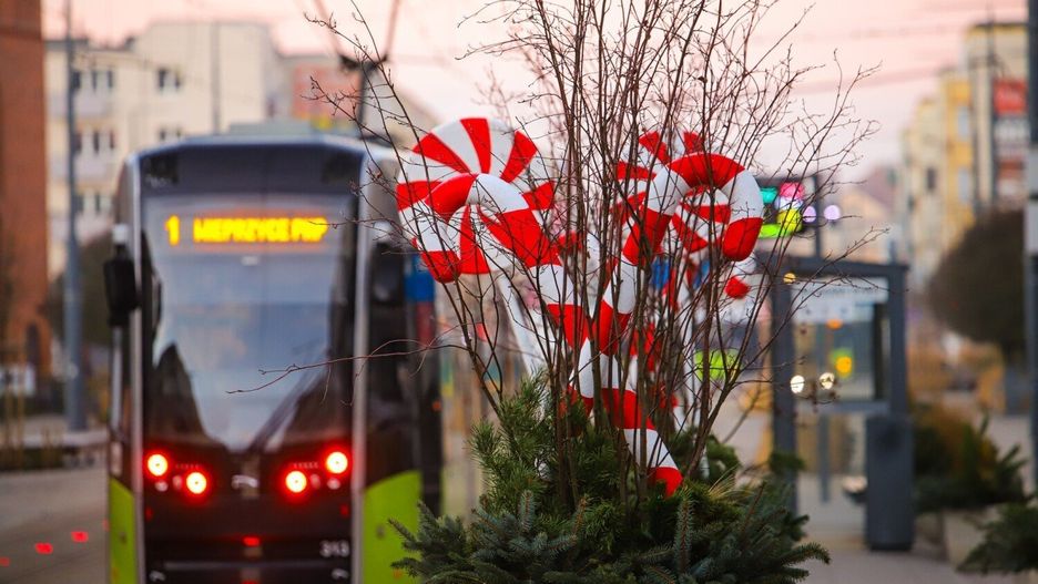 Mikołajkowy Tramwaj w Gorzowie