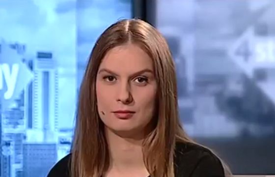 Magdalena Uchaniuk-Gadowska prowadzącą „Salon polityczny Trójki”