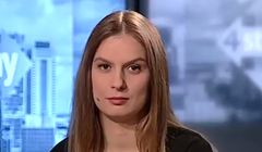 Magdalena Uchaniuk-Gadowska prowadzącą „Salon polityczny Trójki”