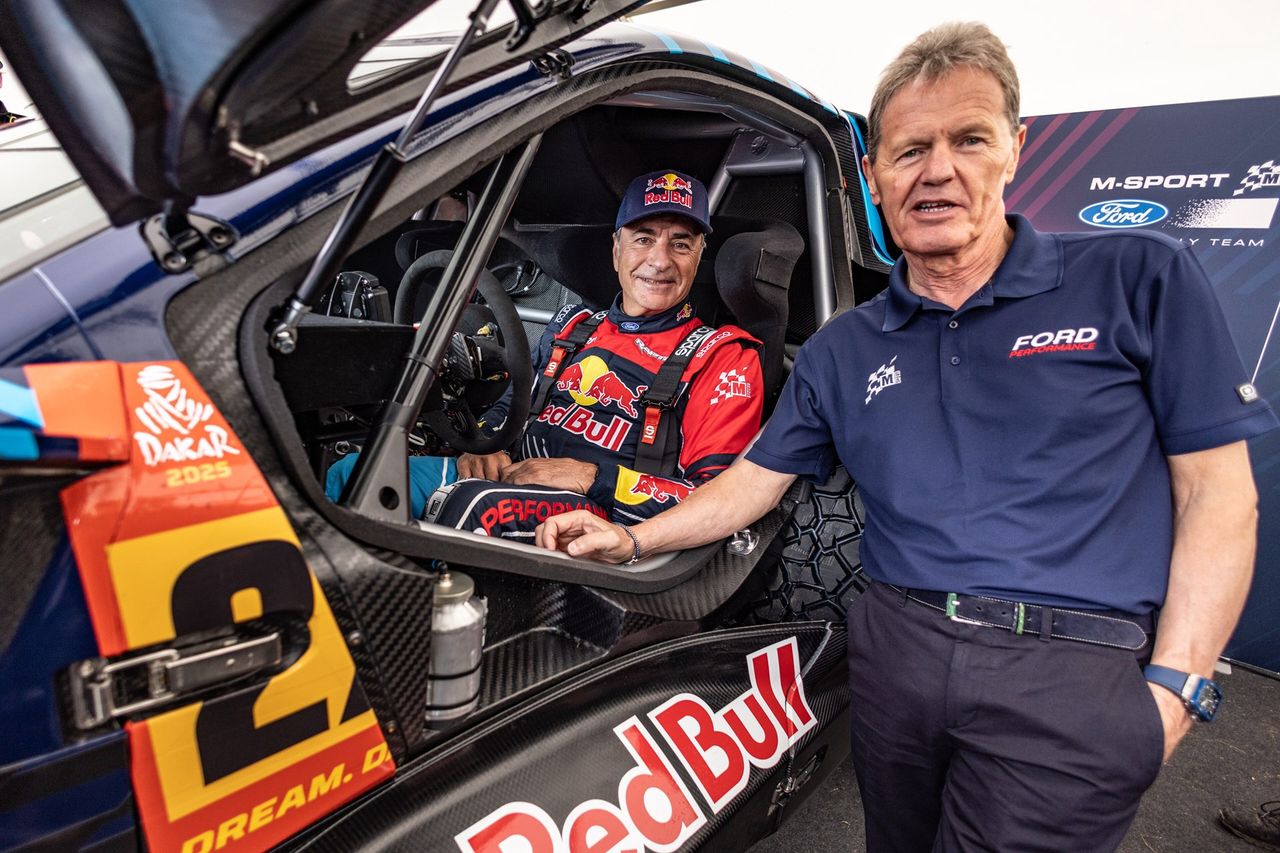 Carlos Sainz returns to collaboration with Ford and Malcolm Wilson, head of M-Sport.