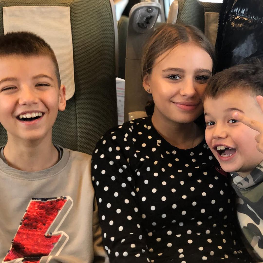 Dzieci Anny Przybylskiej i Jarosława Bieniuka