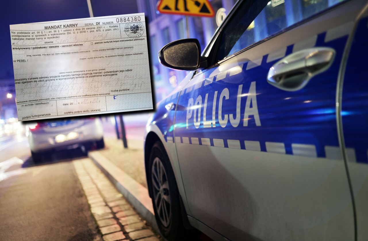 Sześć tys. zł mandatu dla pirata w zdezelowanym samochodzie. Policja karze recydywistę