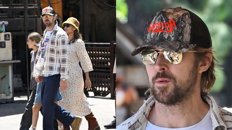 Eva Mendes i Ryan Gosling zabrali córki do Disneylandu