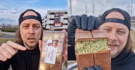 Spróbował dubajską czekoladę od Zenka Martyniuka. Po pierwszym kęsie wszystko było jasne