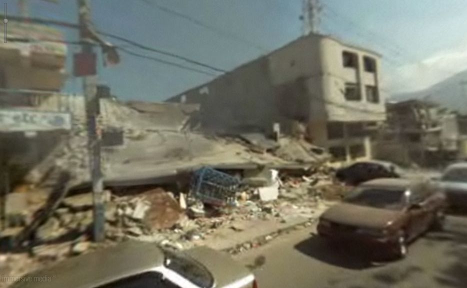 Kadr z wideo panoramy 360° z Haiti