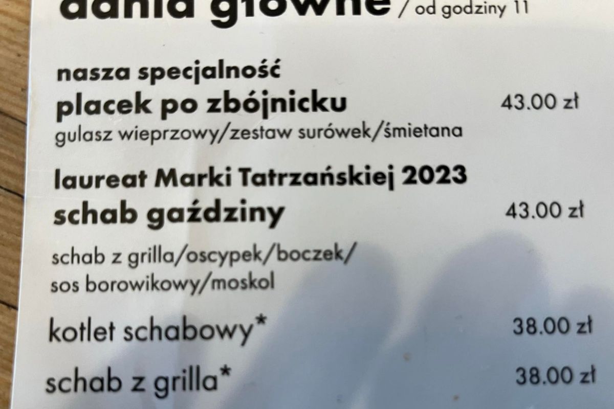 Smaki Podhala - Pyszności