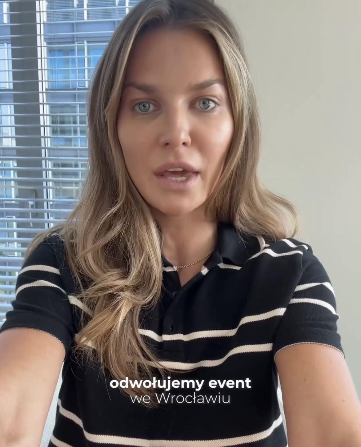 Anna Lewandowska przekłada zaplanowany event we Wrocławiu