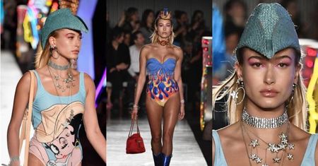 "Najseksowniejsza kobieta świata" na wybiegu Moschino