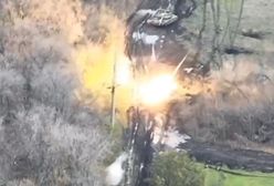 Spadochroniarz kontra T-80BV. Sam wysadził pancerną bestię