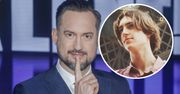 Marcin Prokop na zdjęciu sprzed 28 lat. W oczy rzuca się jego bujna czupryna