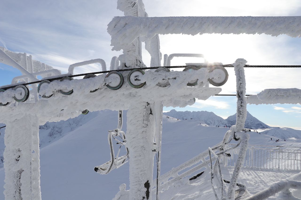 1200 m wyjątkowej trasy. Tam stoków nie wolno naśnieżać